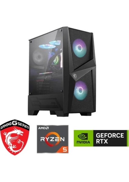 Gaming Pc - RTX4060 8gb - Ryzen 5 5600 - 16GB Ddr4 Ram - 1tb M.2 SSD - Windows 11 Pro