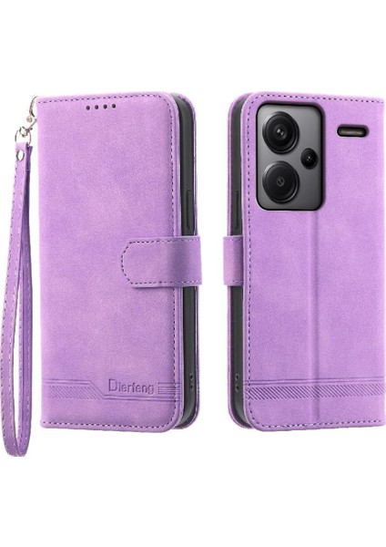 Xiaomi Redmi Not 13 Pro Artı Bileklik Kart Yuvaları Premium Için Flip Case (Yurt Dışından)