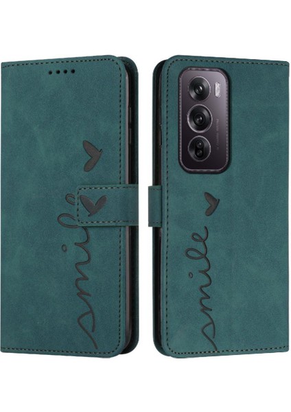 Oppo Oppo 12 Pro 5g Için Flip Case Pu Deri Aşk Cüzdan Kickstand Yan (Yurt Dışından)