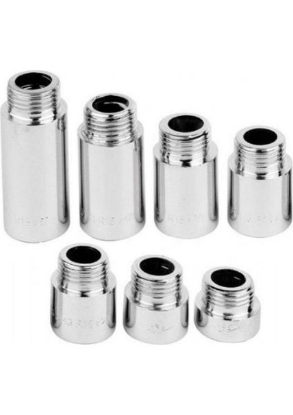 2.5 cm Çeşme Musluk Uzatma Aparatı 26 mm 1/2 Çıkışlı Çeşmelere Uyumlu - 1 Adet