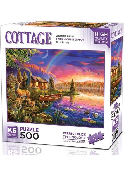 20063 Lakeside Cabin 500 Parça Puzzle