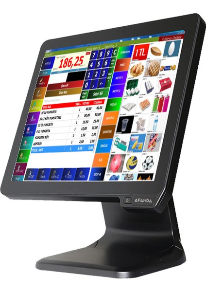 Market Barkod Sistemi-9 Full Sistem / Fiber Barkod