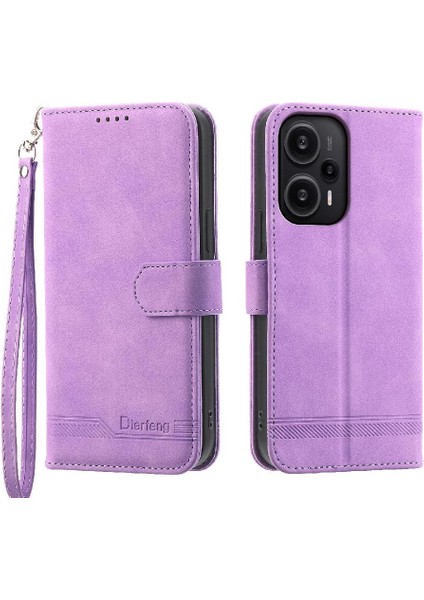 Xiaomi Redmi Not 12 Turbo Nakit Cep Kartı Yuvaları Premium Için Flip Case (Yurt Dışından)