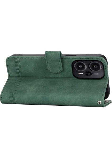 Xiaomi Redmi Not 12 Turbo Nakit Cep Kartı Yuvaları Premium Için Flip Case (Yurt Dışından)