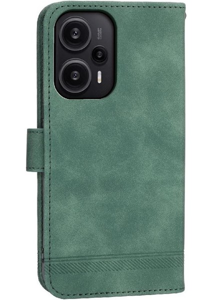 Xiaomi Redmi Not 12 Turbo Nakit Cep Kartı Yuvaları Premium Için Flip Case (Yurt Dışından)