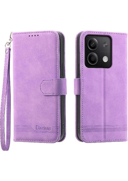 Xiaomi Redmi Not 13 Için Flip Case 5g Kart Yuvaları Premium Bileklik Nakit (Yurt Dışından)