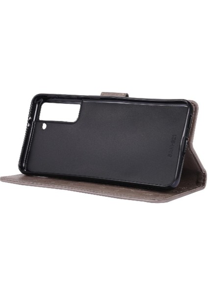 Samsung Galaxy S21 Için Kickstand Durumda Kart Tutucu Manyetik Kapatma Pu (Yurt Dışından) fırsatları
