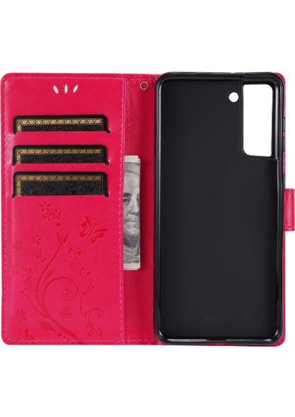 Samsung Galaxy S21 Için Kickstand Durumda Kart Tutucu Manyetik Kapatma Pu (Yurt Dışından) indirimleri