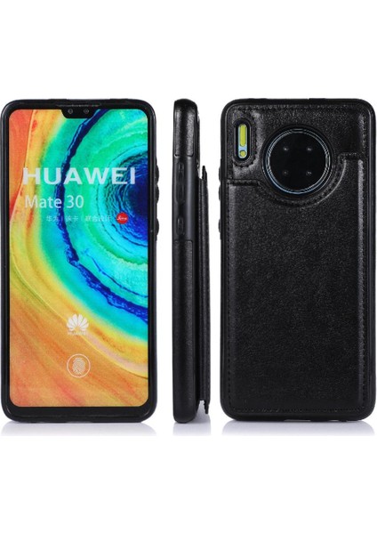 Manyi Mall Huawei Mate 30 Için Cüzdan Durumda Çift Manyetik Toka Pu Deri Kickstand (Yurt Dışından)