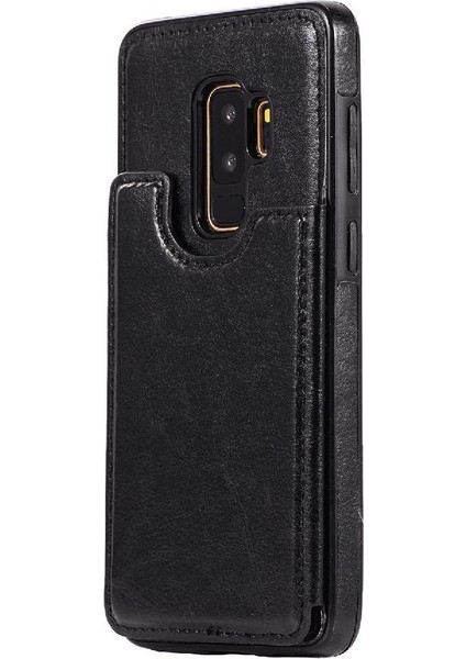 Samsung Galaxy S9 Artı Kart Yuvaları Için Cüzdan Kılıf Kickstand Pu Deri (Yurt Dışından)
