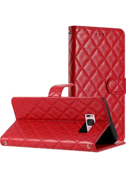 Samsung Galaxy S8 Artı Pu Deri Cüzdan Manyetik Folio Kart Için Flip Case (Yurt Dışından)