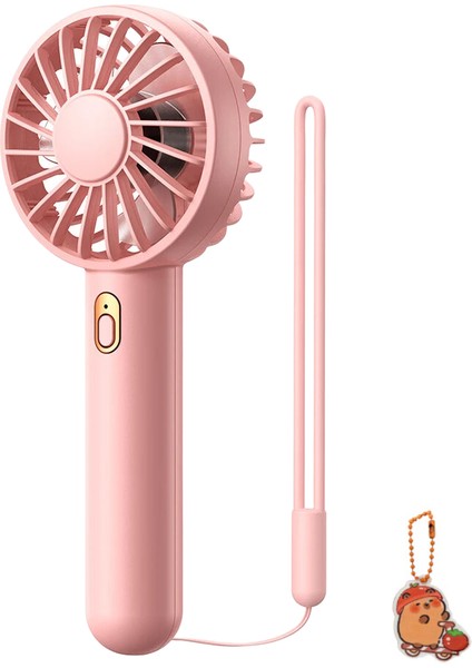 Cacaomini Taşınabilir Fan El USB Şarj Edilebilir Fan Mini Masaüstü Hava Soğutucu (Yurt Dışından)