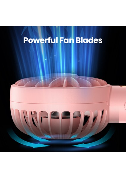 Cacaomini Taşınabilir Fan El USB Şarj Edilebilir Fan Mini Masaüstü Hava Soğutucu (Yurt Dışından) fırsatları