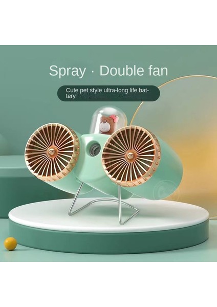 Cacaosprey Soğutma Fanı El USB Şarj Edilebilir Mini Masaüstü Fanı (Yurt Dışından) fiyatları
