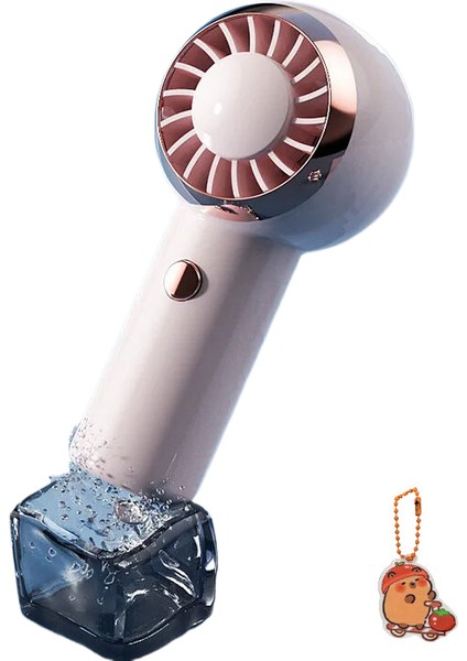 Cacaotaşınabilir Fan El Sessiz Küçük USB 500 Mah Şarj Edilebilir Mini Boyun Fanı (Yurt Dışından)