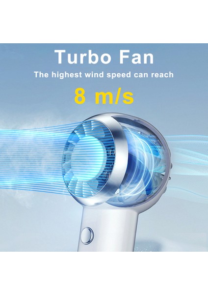 Cacaotaşınabilir Fan El Sessiz Küçük USB 500 Mah Şarj Edilebilir Mini Boyun Fanı (Yurt Dışından) modelleri