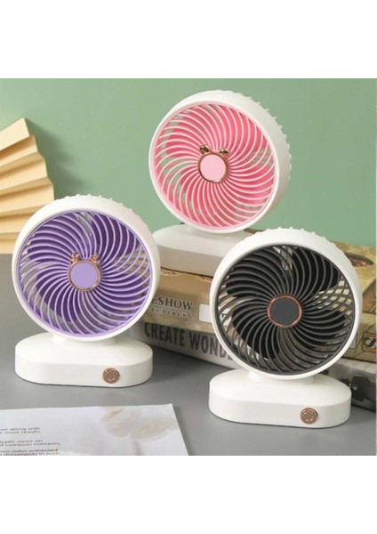 Cacaoelektrikli Fan USB Şarjı Şarj Edilebilir Güçlü Taşınabilir Öğrenci Ofisi (Yurt Dışından) modelleri