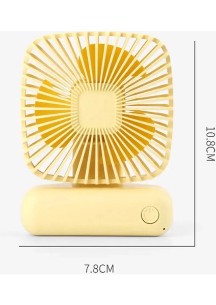 Cacaomasaüstü Küçük Fan Mini El Şarj Edilebilir Taşınabilir Fan USB Üç Hızlı Fan, (Yurt Dışından) indirimleri