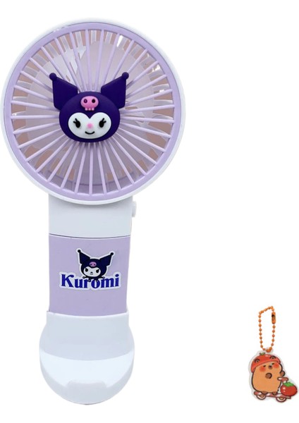 Cacaokawaii Hello Kitty Kuromi My Melody El Tipi Mini Fan (Yurt Dışından)