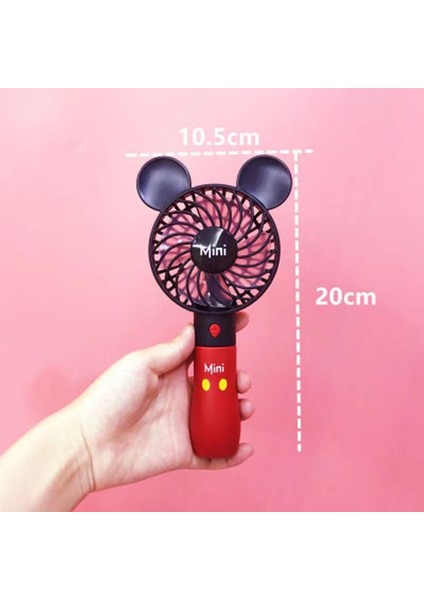 Cacaodisney Açık Taşınabilir Karikatür Kawaii Mickey USB Fan Hava Soğutucu (Yurt Dışından) indirimleri