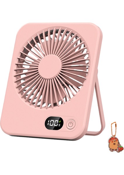 Cacaomasaüstü Küçük Fan Mini Taşınabilir Ofis Masası Öğrenci Yurdu USB Şarj Fanı Küçük Duvara Monte Fan (Yurt Dışından)