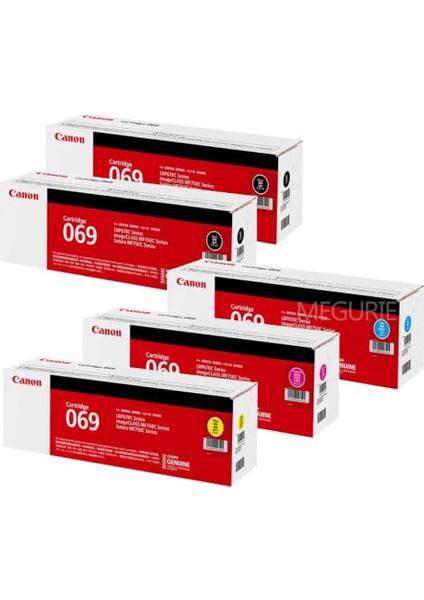 CRG-069 Orjinal Toner 4'lü Set - Tüm Renkler Toner Takımı