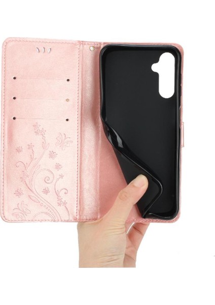 Samsung Galaxy A15 Için Filp Durumda 5g Pu Deri Kart Tutucu Kickstand Bilek (Yurt Dışından) fırsatları