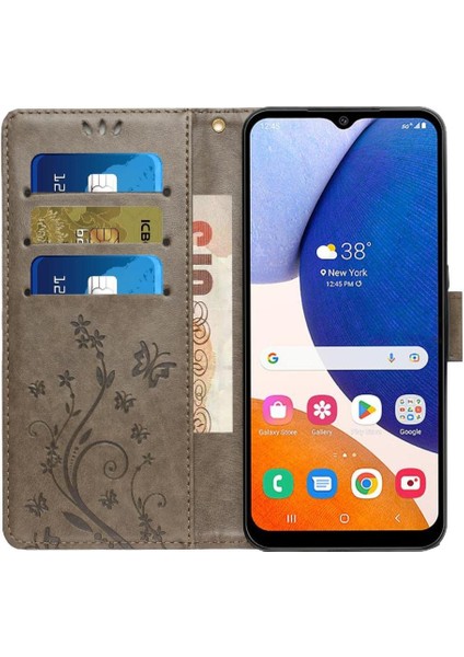 Samsung Galaxy A15 Için Filp Durumda 5g Pu Deri Kart Tutucu Kickstand Bilek (Yurt Dışından) fırsatları