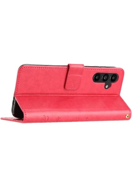 Samsung Galaxy A15 Için Filp Durumda 5g Pu Deri Kart Tutucu Kickstand Bilek (Yurt Dışından) modelleri