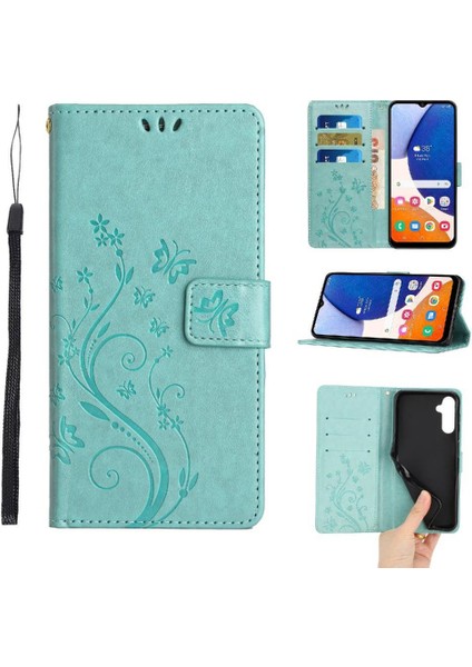 Samsung Galaxy S24 Artı Pu Deri Kickstand Kart Tutucu Için Filp Durumda (Yurt Dışından)