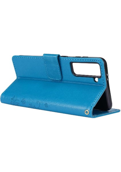 Samsung Galaxy S21 Fe 5g Için Filp Durumda Kickstand Bilek Kayışı Kart Tutucu (Yurt Dışından) fiyatları