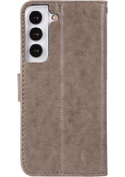Samsung Galaxy S22 5g Kickstand Kart Tutucu Manyetik Kapatma Için Filp Durumda (Yurt Dışından)