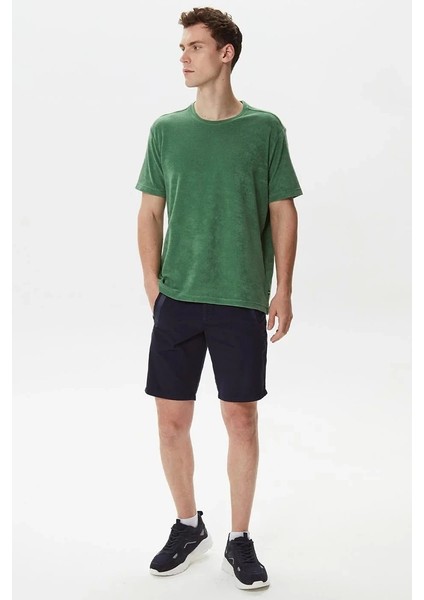 Nautıca Erkek Yeşil Standart Fit Kısa Kollu Tişört