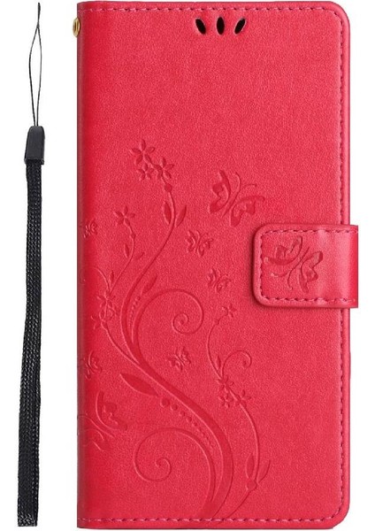 Samsung Galaxy A34 Pu Deri Manyetik Kapatma Kickstand Için Filp Durumda (Yurt Dışından)