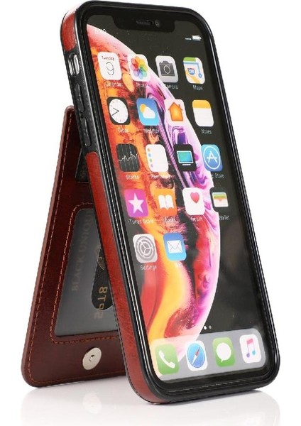 Kredi Toka ile IPhone Xr Premium Deri Çanta Cüzdan ile Uyumlu (Yurt Dışından) modelleri
