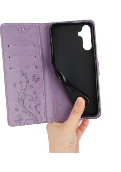 Samsung Galaxy A24 4g Pu Deri Kart Tutucu Kickstand Bilek Için Filp Durumda (Yurt Dışından) fırsatları