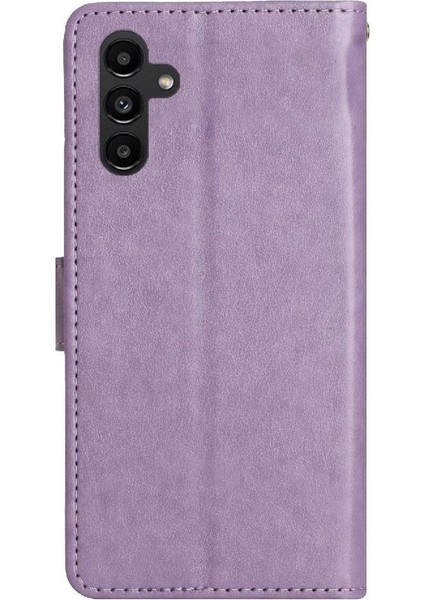 Samsung Galaxy Filp Kart Tutucu Için Kickstand Durumda Bilek Kayışı Pu (Yurt Dışından)
