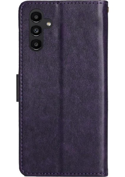 Samsung Galaxy Filp Kart Tutucu Için Kickstand Durumda Bilek Kayışı Pu (Yurt Dışından)