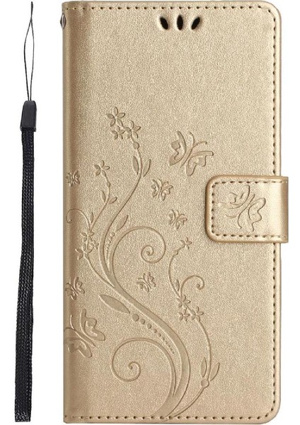 Samsung Galaxy A35 Kickstand Manyetik Kapatma Bilek Kayışı Pu Için Filp Durumda (Yurt Dışından)
