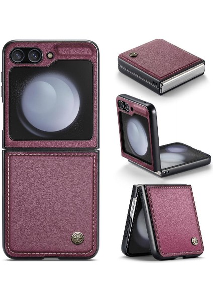 Samsung Galaxy Z Flip 6 5g Anti Dolandırıcılık Kickstand Cüzdan (Yurt Dışından)