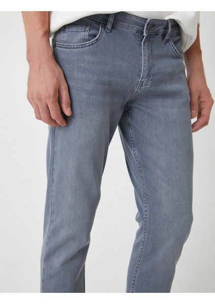 Slim Fit Kot Pantolon - Brad Jean