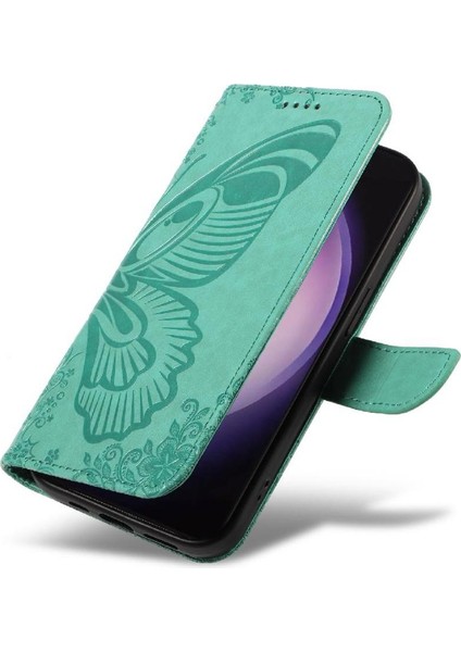 Samsung Galaxy S24 Için Flip Case Kredi ile Ultra Ayrılabilir El Kayışı (Yurt Dışından)