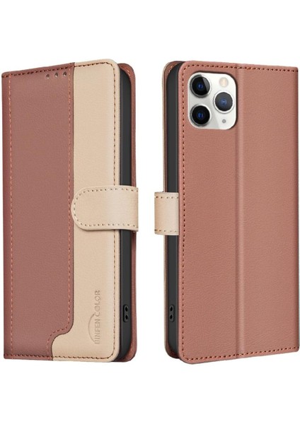 IPhone 11 Için Flip Case Pro Flip Folio Darbeye Tpu Iç Kabuk Kartı (Yurt Dışından)