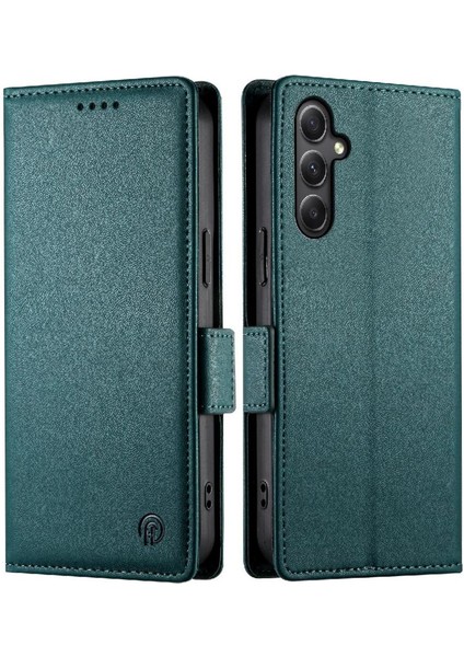 Samsung Galaxy A34 5g Için Flip Case Iş Çevir Cüzdan Kart Yuvaları Günlük (Yurt Dışından)