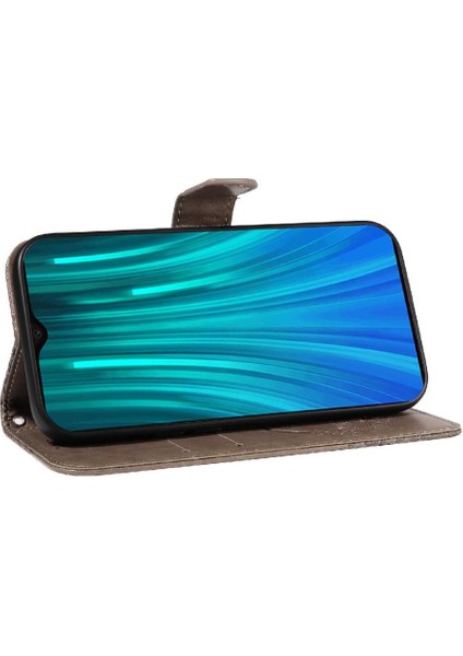 Kredi Kartı Yuvası ile Xiaomi Redmi Not 8 Pro Için Flip Case Kabartmalı Yüksek (Yurt Dışından) fırsatları