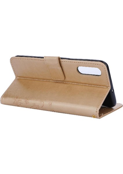 Samsung Galaxy A50/A50S/A30S Kickstand Manyetik Kapatma Pu Için Filp Durumda (Yurt Dışından) modelleri