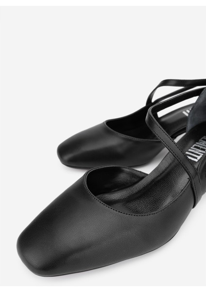 Terza Kadın Siyah Cilt Hakiki Deri Topuklu Ayakkabı 1027 551 Bn Ayk Y24 modelleri