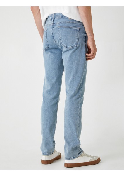 Slim Fit Kot Pantolon - Michael Jean fırsatları