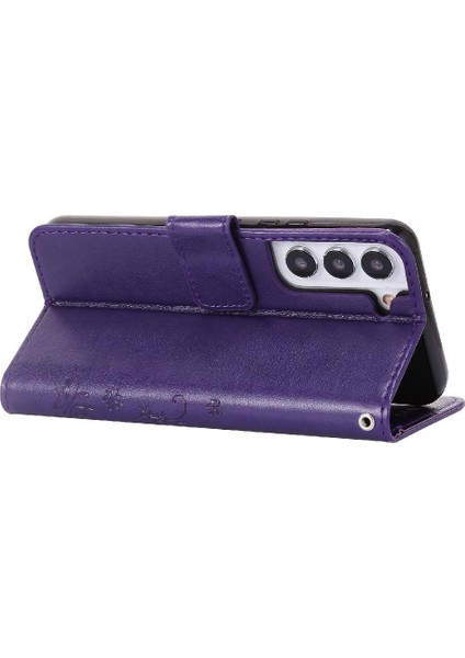 Samsung Galaxy S22 5g Kickstand Kart Tutucu Manyetik Kapatma Için Filp Durumda (Yurt Dışından) fırsatları