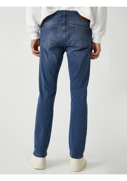 Slim Fit Kot Pantolon - Brad Jean